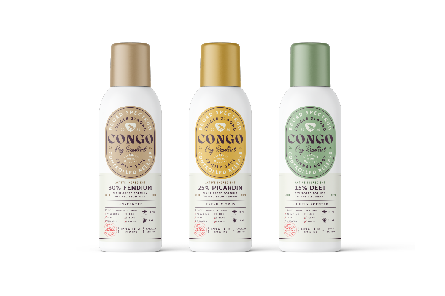 Alternate Congo brand and packaging design by Juli Shore Design.