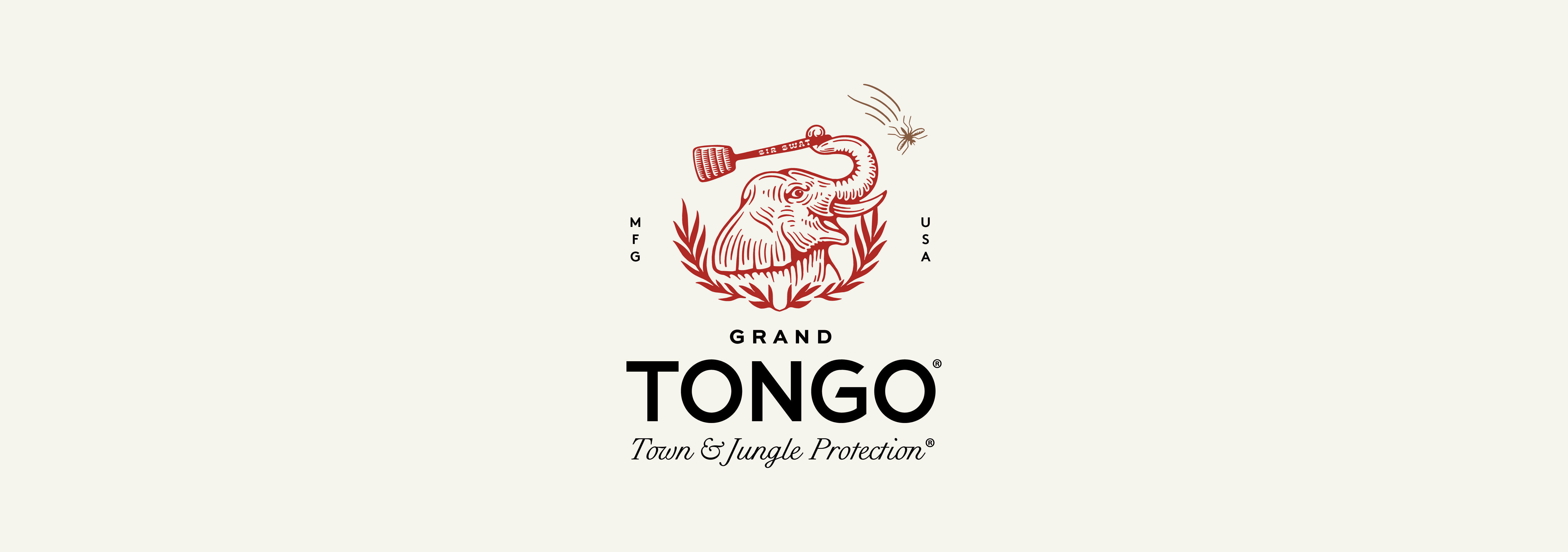 Grand Tongo, Town and Jungle Protection logo designed by Juli Shore Design.