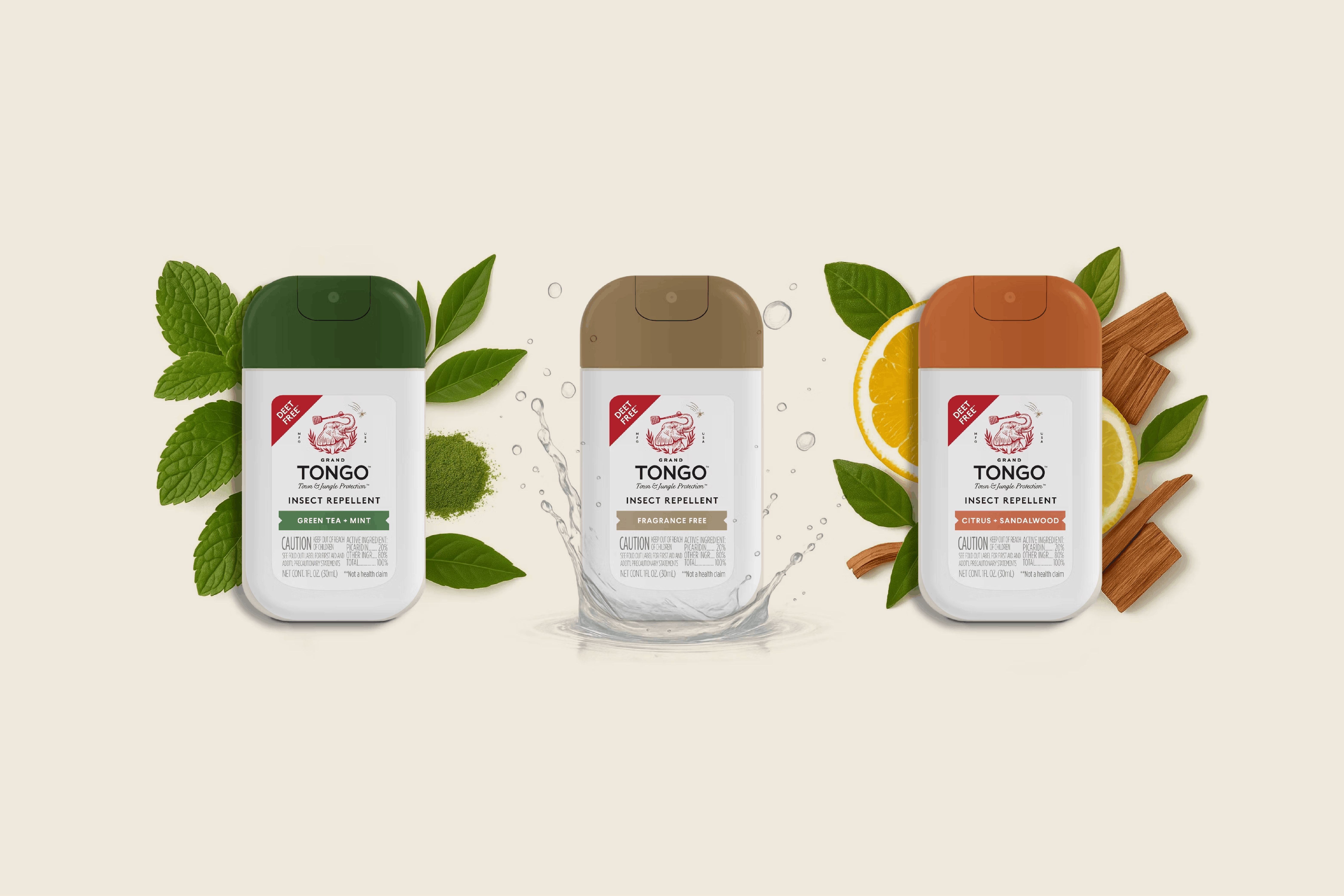 Grand Tongo Travel Size Insect Repellent 
